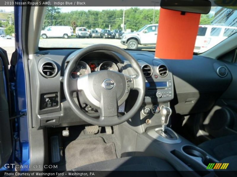 Indigo Blue / Black 2010 Nissan Rogue S AWD