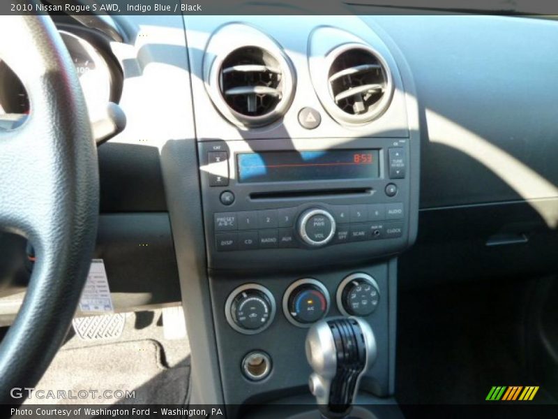 Indigo Blue / Black 2010 Nissan Rogue S AWD