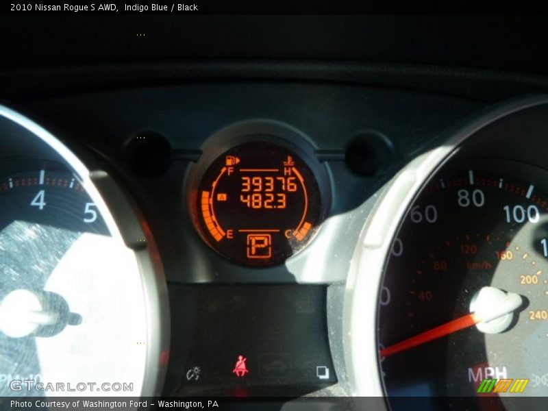 Indigo Blue / Black 2010 Nissan Rogue S AWD