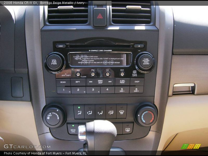 Borrego Beige Metallic / Ivory 2008 Honda CR-V EX