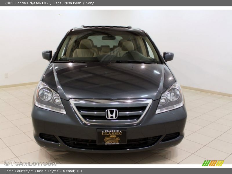 Sage Brush Pearl / Ivory 2005 Honda Odyssey EX-L