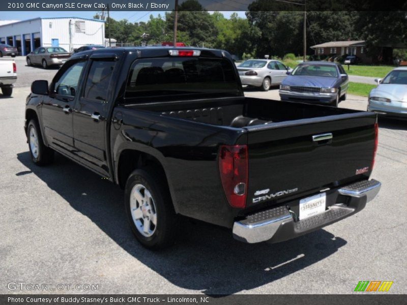 Onyx Black / Ebony 2010 GMC Canyon SLE Crew Cab