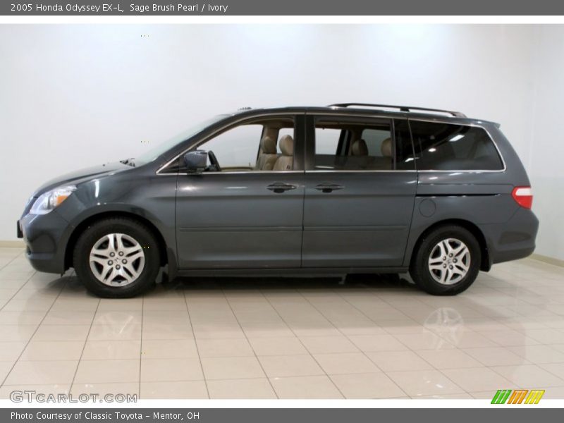 Sage Brush Pearl / Ivory 2005 Honda Odyssey EX-L