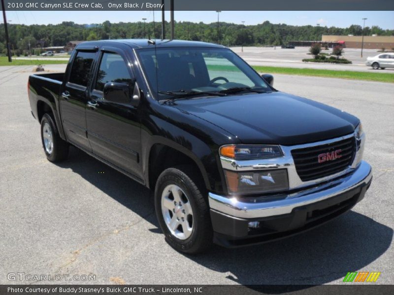 Onyx Black / Ebony 2010 GMC Canyon SLE Crew Cab