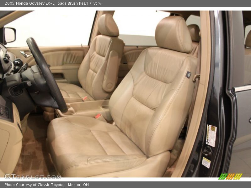 Sage Brush Pearl / Ivory 2005 Honda Odyssey EX-L