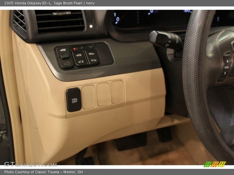 Sage Brush Pearl / Ivory 2005 Honda Odyssey EX-L
