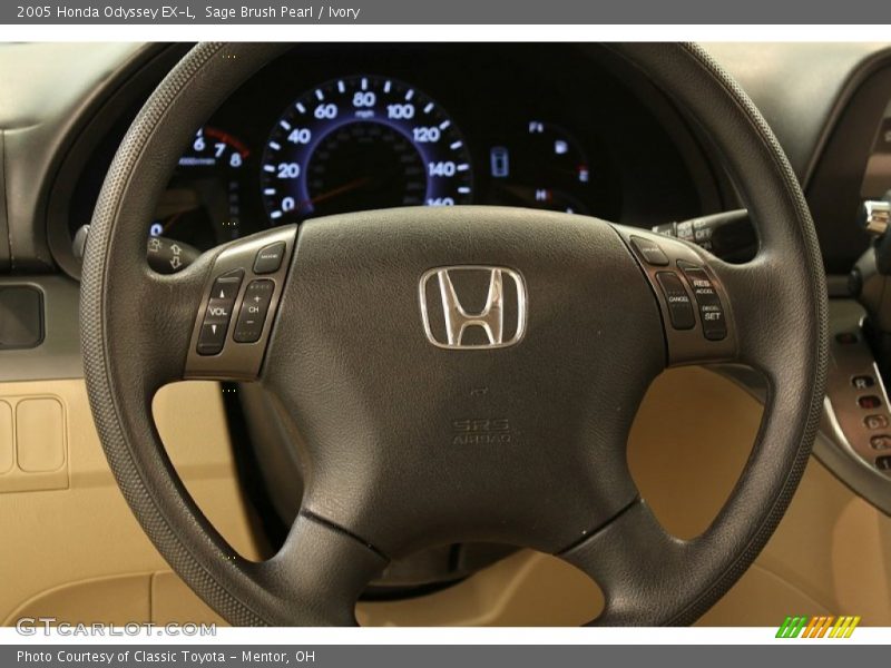 Sage Brush Pearl / Ivory 2005 Honda Odyssey EX-L