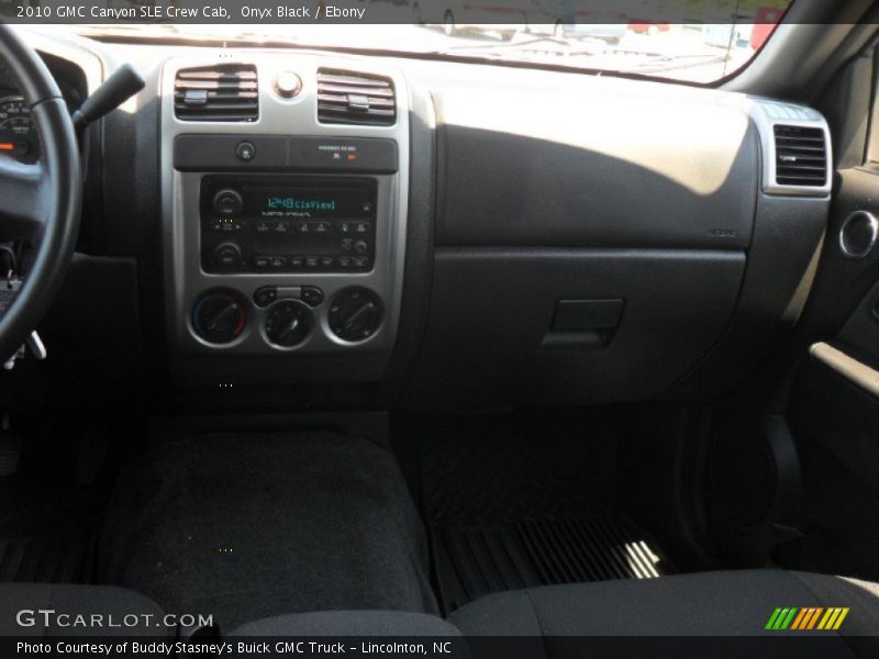 Onyx Black / Ebony 2010 GMC Canyon SLE Crew Cab