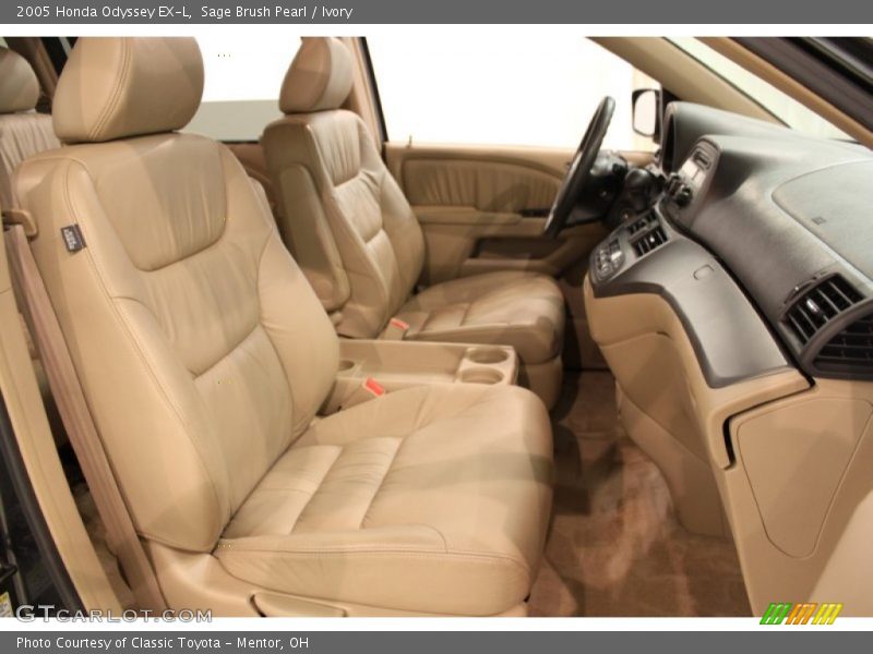 Sage Brush Pearl / Ivory 2005 Honda Odyssey EX-L
