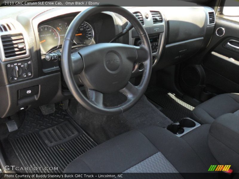 Onyx Black / Ebony 2010 GMC Canyon SLE Crew Cab