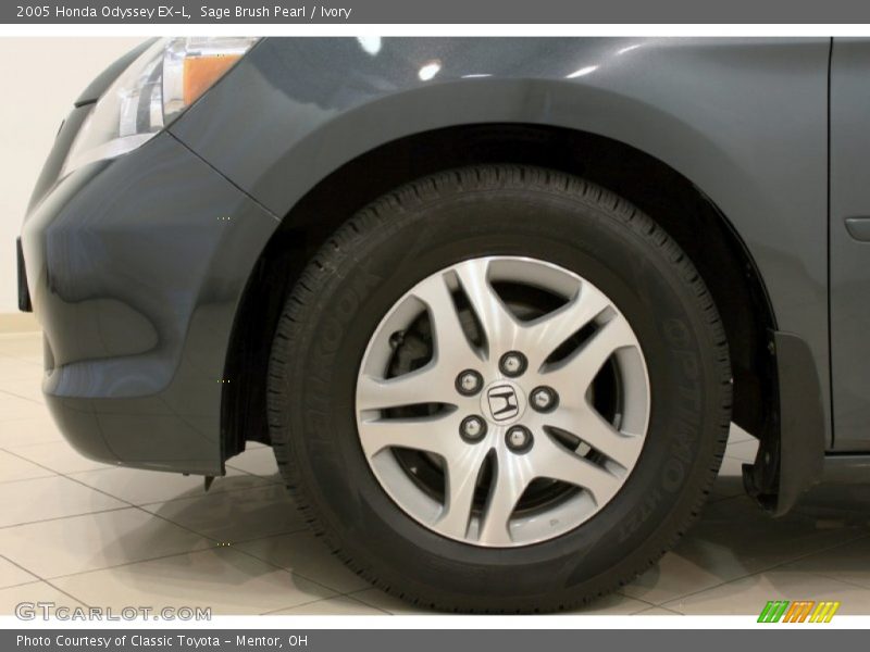 Sage Brush Pearl / Ivory 2005 Honda Odyssey EX-L
