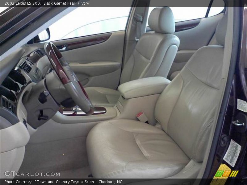 Black Garnet Pearl / Ivory 2003 Lexus ES 300