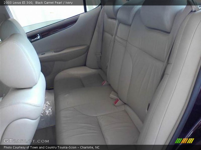 Black Garnet Pearl / Ivory 2003 Lexus ES 300