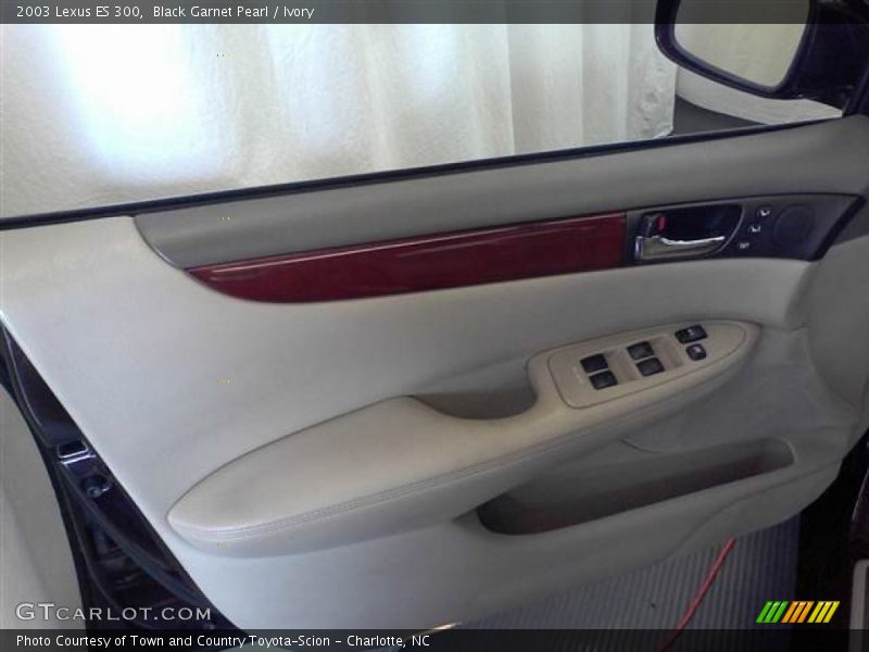 Black Garnet Pearl / Ivory 2003 Lexus ES 300