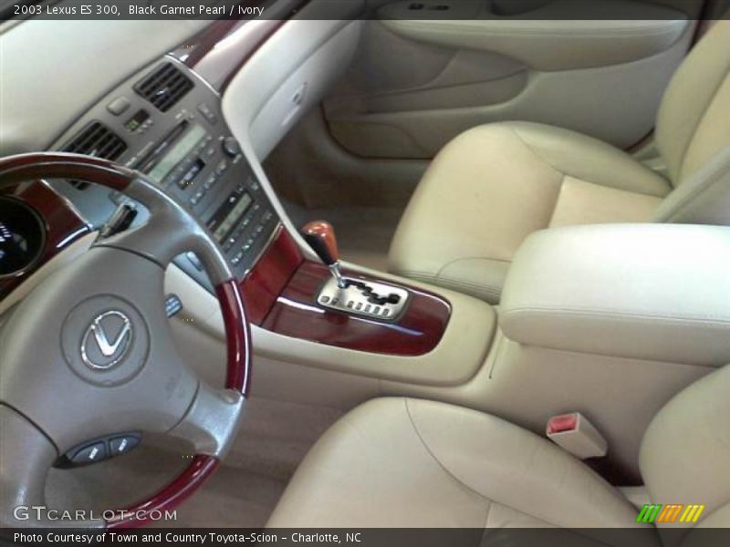 Black Garnet Pearl / Ivory 2003 Lexus ES 300