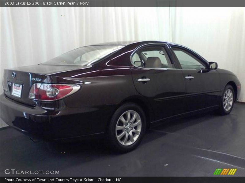 Black Garnet Pearl / Ivory 2003 Lexus ES 300