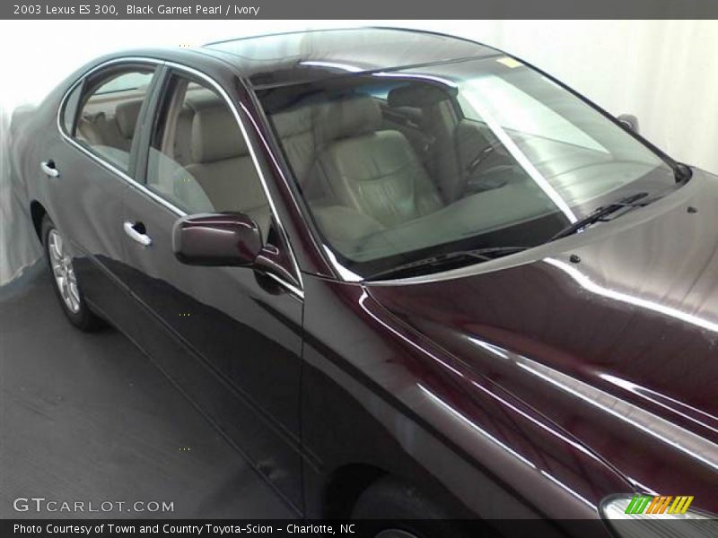 Black Garnet Pearl / Ivory 2003 Lexus ES 300