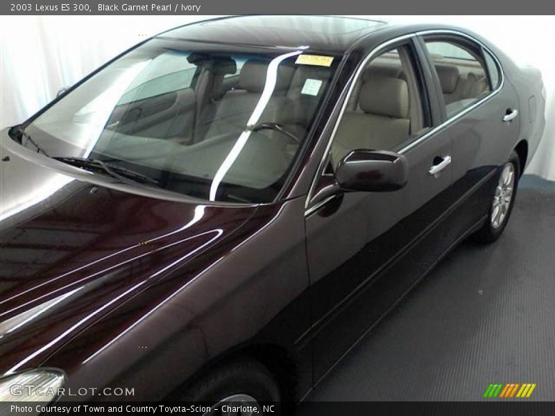 Black Garnet Pearl / Ivory 2003 Lexus ES 300
