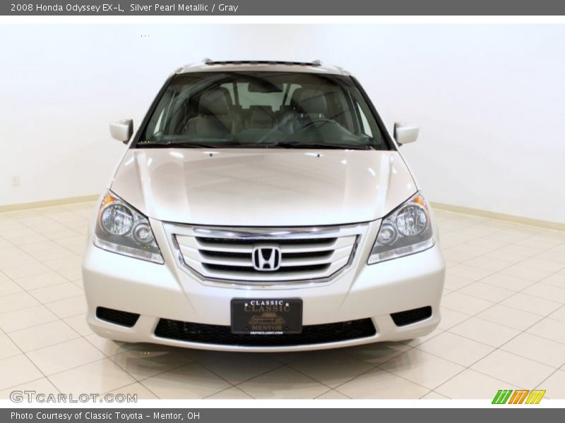 Silver Pearl Metallic / Gray 2008 Honda Odyssey EX-L