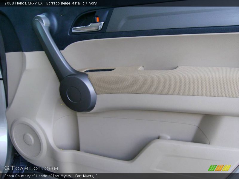 Borrego Beige Metallic / Ivory 2008 Honda CR-V EX