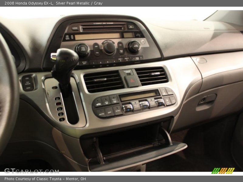 Silver Pearl Metallic / Gray 2008 Honda Odyssey EX-L