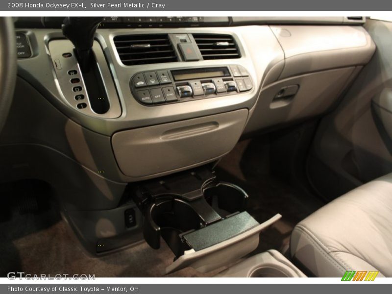 Silver Pearl Metallic / Gray 2008 Honda Odyssey EX-L