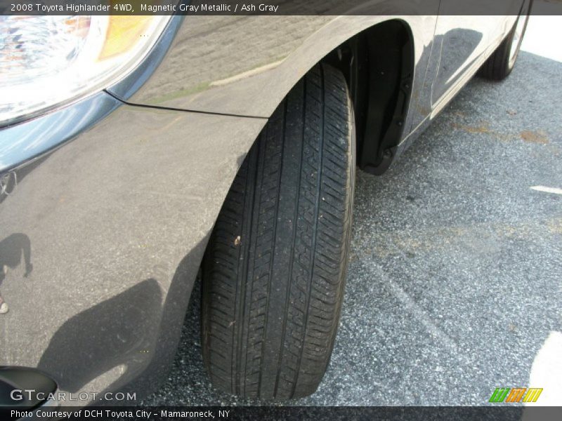 Magnetic Gray Metallic / Ash Gray 2008 Toyota Highlander 4WD