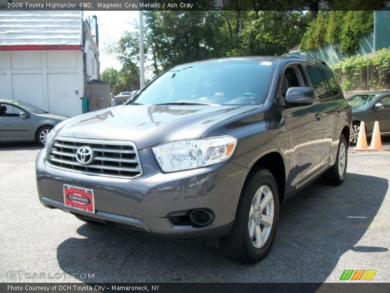 Magnetic Gray Metallic / Ash Gray 2008 Toyota Highlander 4WD