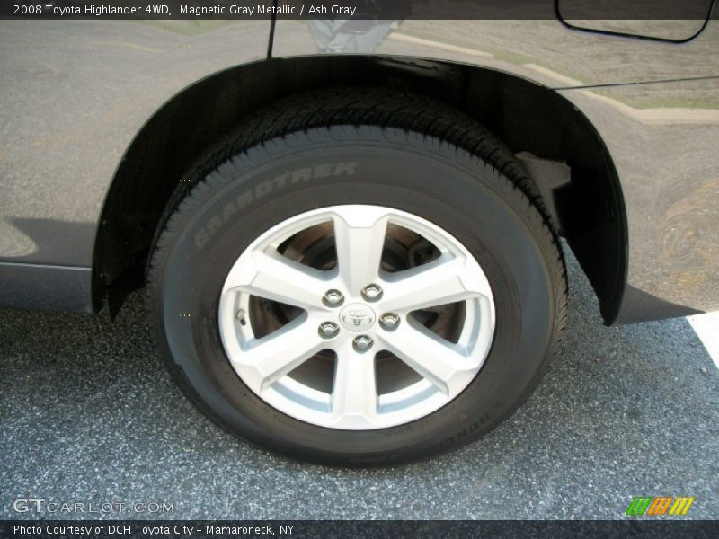 Magnetic Gray Metallic / Ash Gray 2008 Toyota Highlander 4WD