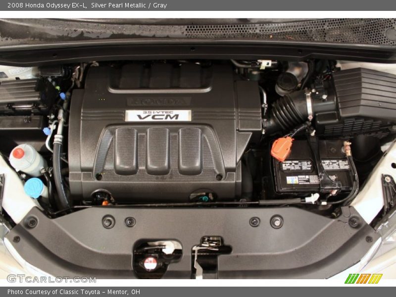 Silver Pearl Metallic / Gray 2008 Honda Odyssey EX-L