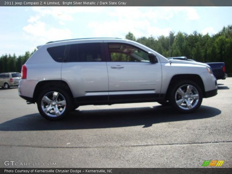 Bright Silver Metallic / Dark Slate Gray 2011 Jeep Compass 2.4 Limited