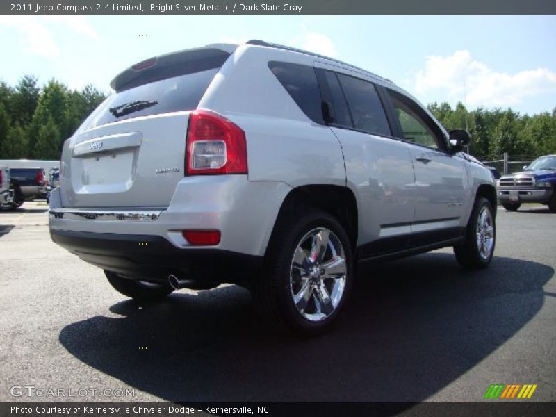 Bright Silver Metallic / Dark Slate Gray 2011 Jeep Compass 2.4 Limited