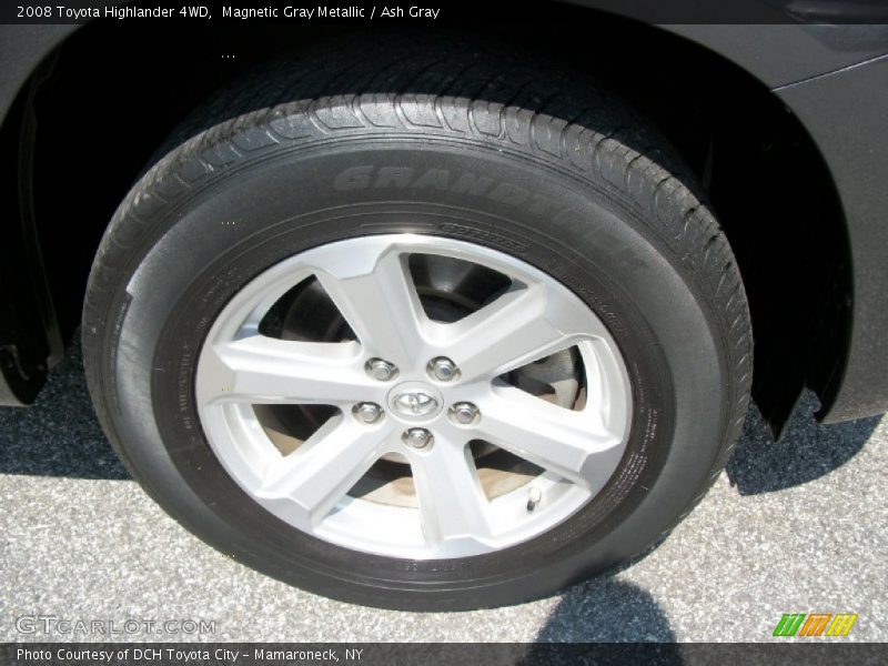 Magnetic Gray Metallic / Ash Gray 2008 Toyota Highlander 4WD