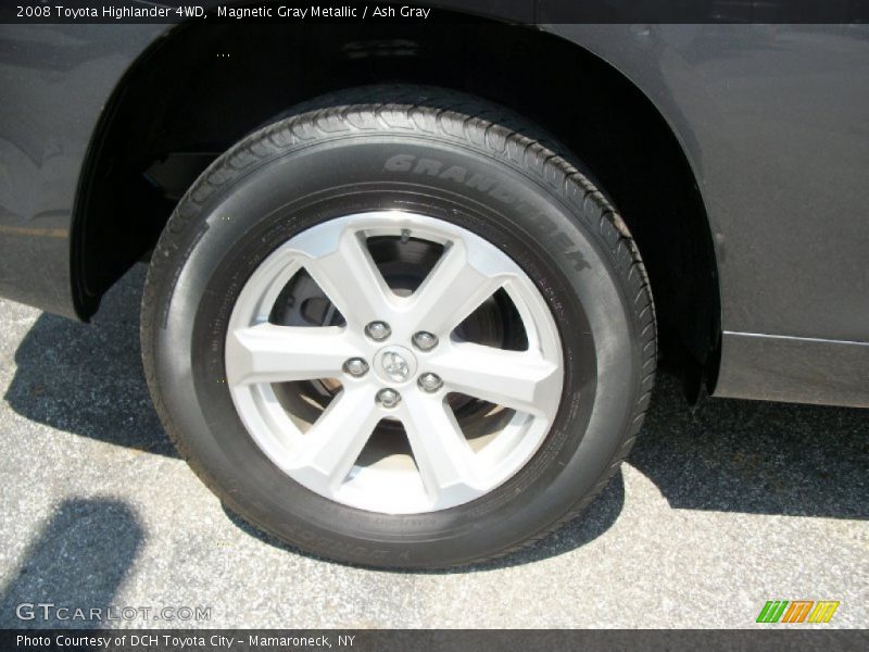 Magnetic Gray Metallic / Ash Gray 2008 Toyota Highlander 4WD