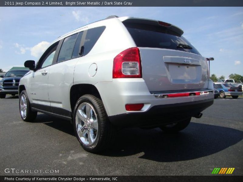 Bright Silver Metallic / Dark Slate Gray 2011 Jeep Compass 2.4 Limited