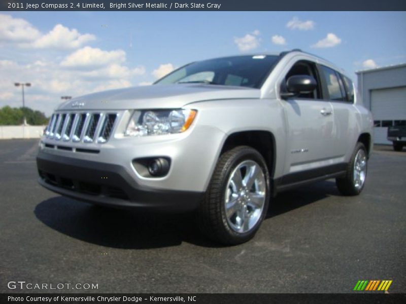 Bright Silver Metallic / Dark Slate Gray 2011 Jeep Compass 2.4 Limited
