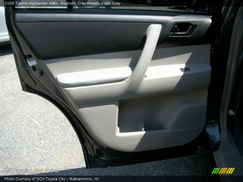 Magnetic Gray Metallic / Ash Gray 2008 Toyota Highlander 4WD