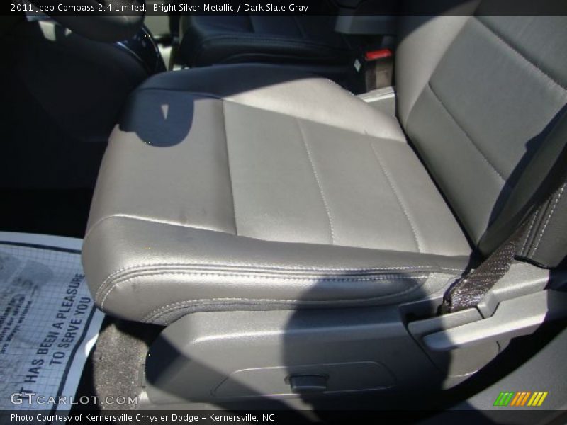 Bright Silver Metallic / Dark Slate Gray 2011 Jeep Compass 2.4 Limited