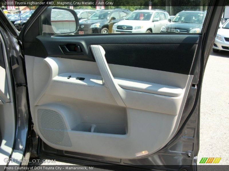 Magnetic Gray Metallic / Ash Gray 2008 Toyota Highlander 4WD