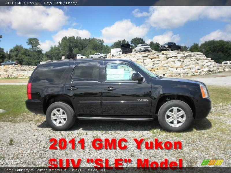 Onyx Black / Ebony 2011 GMC Yukon SLE