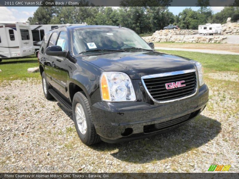Onyx Black / Ebony 2011 GMC Yukon SLE
