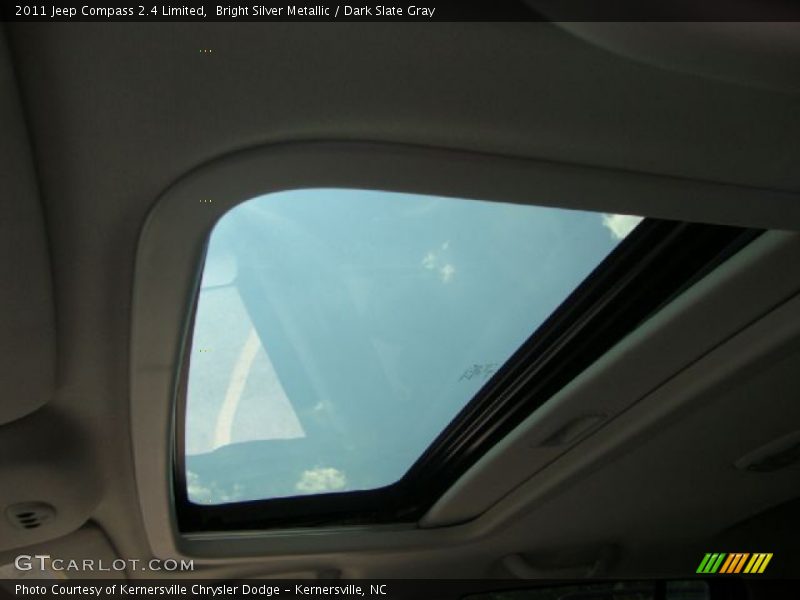 Bright Silver Metallic / Dark Slate Gray 2011 Jeep Compass 2.4 Limited