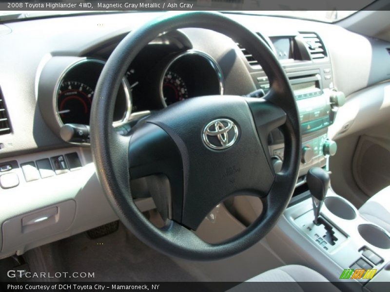Magnetic Gray Metallic / Ash Gray 2008 Toyota Highlander 4WD