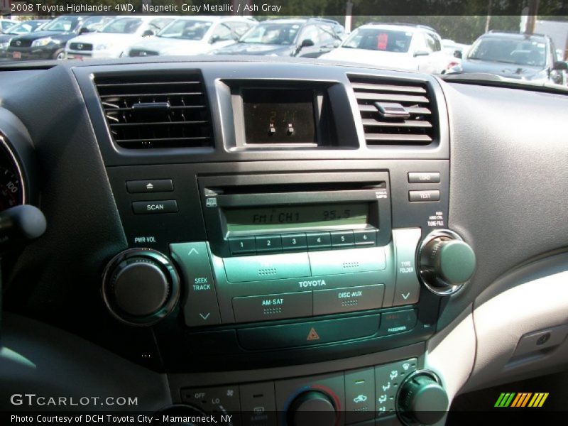 Magnetic Gray Metallic / Ash Gray 2008 Toyota Highlander 4WD