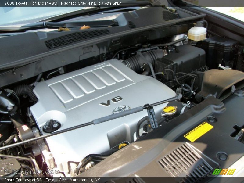 Magnetic Gray Metallic / Ash Gray 2008 Toyota Highlander 4WD