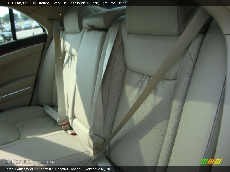 Ivory Tri-Coat Pearl / Black/Light Frost Beige 2011 Chrysler 300 Limited