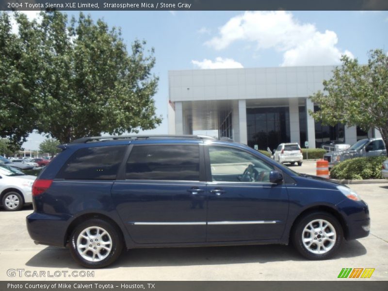 Stratosphere Mica / Stone Gray 2004 Toyota Sienna XLE Limited