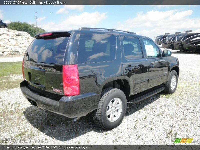 Onyx Black / Ebony 2011 GMC Yukon SLE