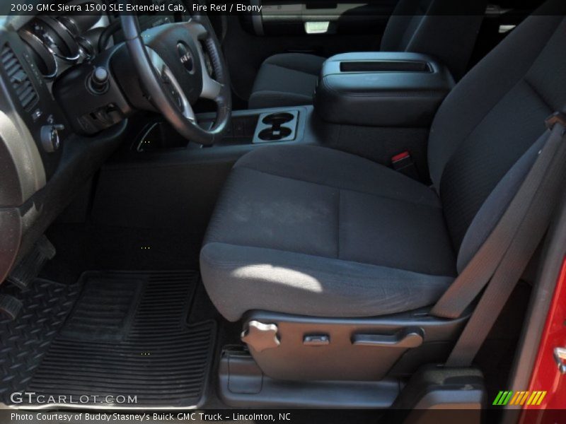 Fire Red / Ebony 2009 GMC Sierra 1500 SLE Extended Cab