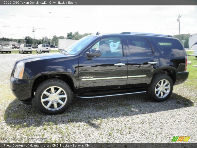 Onyx Black / Ebony 2011 GMC Yukon Denali AWD